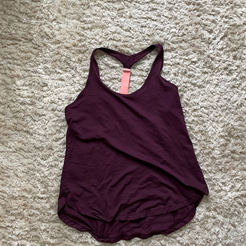 Exercise tank top
